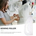thumbnail image 6 of ABCISI Sewing Pattern Maker Pattern Marking Ruler, Fashion Design Ruler,Garment Making Curve Ruler, Clear Metric Sewing Ruler,Multi-Purpose Pattern Maker Fashion Designing Ruler for Drawing Measuring, 6 of 9
