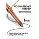 thumbnail image 3 of Chameleon Glitter Eyeliner Pencil Waterproof 24H Wear ColorShifting Metallic White Purple Green, 3 of 4