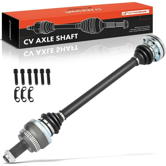 A-Premium CV Axle Shaft Assembly Compatible with BMW X3 2004 2005 2006 2007 2008 2009 2010 2.5L 3.0L, Rear Right Passenger Side