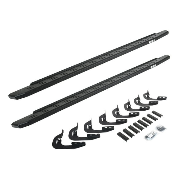 Go Rhino 69604787T RB30 Running Boards with Mounting Bracket Kit For 14-19 Silverado 3500 HD, Sierra 2500 HD, Silverado 1500, Silverado 2500 HD, Sierra 1500, Sierra 3500 HD (Crew Cab Pickup)