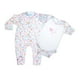 thumbnail image 3 of Set de ropa cotidiana Baby Mink Coordinado mameluco 3-6 Flores, 3 of 4