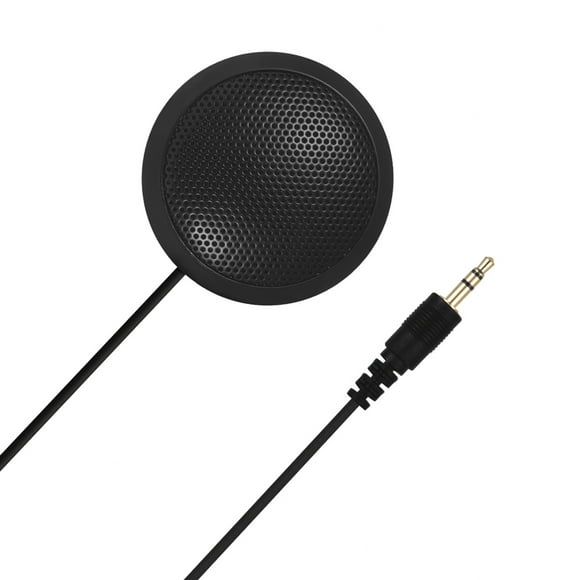 Microphone à Condensateur Omnidirectionnel Micro pour Réunion Affaires Conférence Ordinateur de Bureau Portable PC Clavardage Vocal Vidéo