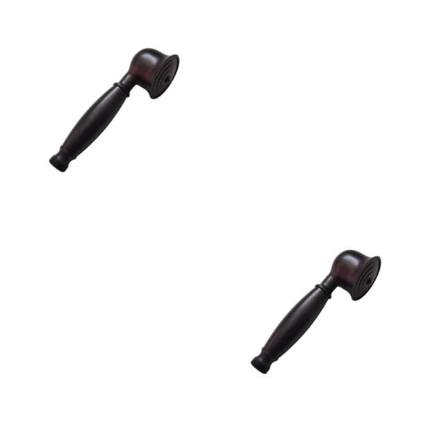 Cabezal de ducha de baño Vintage Yuarrent Bronce Negro 2piezas