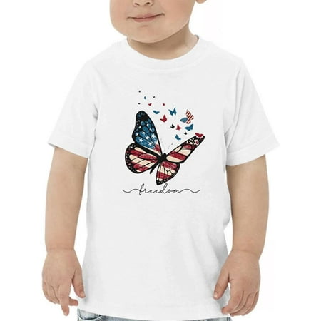 

Freedom Butterfly T-Shirt Toddler -Image by Shutterstock 5 Toddler