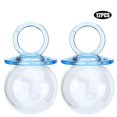 thumbnail image 1 of Lot de 12 boîtes à bonbons en plastique en forme de téton, boîte cadeau pour dragées de mariage, bleu, 1 of 4