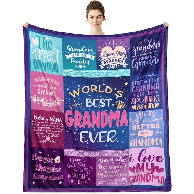 LHSHID to My Mom Blanket Mom Gifts from Daughter and Son Mom Birthday Gift Gifts for Mom Throw Blankets Gifts for Mother''s Day Best Mom Ever Flannel Bedding Blanket Soft Throw Blanket 60x80in