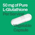 thumbnail image 3 of Vitasave L-Glutathion 50 mg (120 Gélules Végétales), 3 of 4