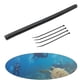 thumbnail image 5 of Soidarity Negro Dive With Freedom Accesorio de buceo ligero para mangueras corrugadas Manguera BCD de buceo Deportes acuáticos Negro Chaqueta BCD 18 pulgadas, 5 of 6