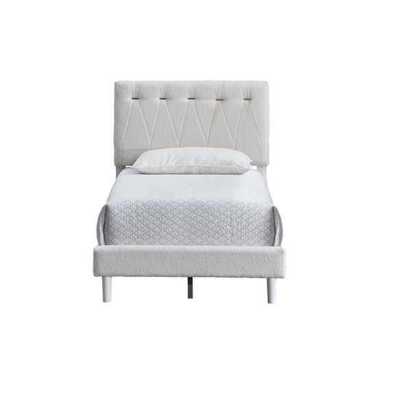 Glory Furniture Sinclair G001608-FB-UP Full Bed   WHEAT Teddy Bear Fabric