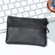 thumbnail image 4 of Monedero de cuero Cartera de piel de oveja Bolsa para auriculares Estuche de cuero para llaves Estuche para tarjetas portátil, 4 of 5