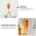 thumbnail image 3 of Báscula electrónica portátil con gancho y capacidad de 50 kg (naranja), 3 of 6