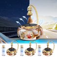 thumbnail image 1 of Gran Descuento, Perfume para coche con energía solar, giratorio, con forma de pez dorado, para coche, original, para asiento de 50 ml Akmoler, 1 of 9