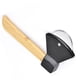 thumbnail image 3 of Mango De Bambú De Acero De Los PP Del Cuchillo 430 Del Cortador De La Pizza Ergonómicamente, 3 of 7