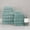 Aqua, variant on Bibb Home 6-Piece Zero Twist Cotton Towel Set - 6 Colors - Ivory