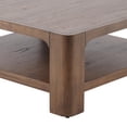 thumbnail image 5 of New Pacific Direct Trevin KD Square Coffee Table with Open Shelf in Walnut, 5 of 7