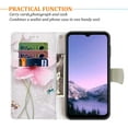 thumbnail image 4 of for Galaxy A15 5G Phone Case Wallet,Floral Pattern Cute for Samsung Galaxy A15 5G Case Women Girl [Wrist Strap][Card Cash Slots][Kickstand] PU Leather Flip Cases Cover (Pearl Flower), 4 of 14