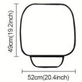 thumbnail image 3 of 1pc Car Automobiles Seat Cover, Cover Flax Cushion Seasons Universal Breathable For, 3 of 5
