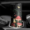 thumbnail image 4 of Mushroom 20 oz Tumbler with Straw and Lid, Stainless Steel Insulated Mushroom Water Bottle, Cute Mushroom Gift Cups for Women, 4 of 5