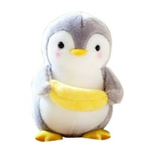 nTRIUQJ Adorable Penguin Doll Toy for Kids Soft Cuddly Stuffed Animal C