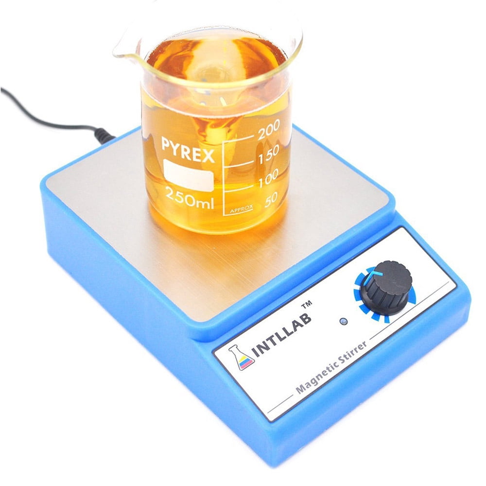 Agitateur Magnétique ONiLAB - 300-2000 Tr/min, 3000ml Max - 8 Tiges PTFE + Retriever - Pour Labo, Maison