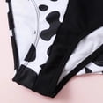 thumbnail image 5 of Xudanell Girl's 3 Piece Bikini Bathing Suit Printed Sport Swimsuits with Shorts Cove Up Sets Teen Girl's Swimwear (Black, 12-14 Years), 5 of 6