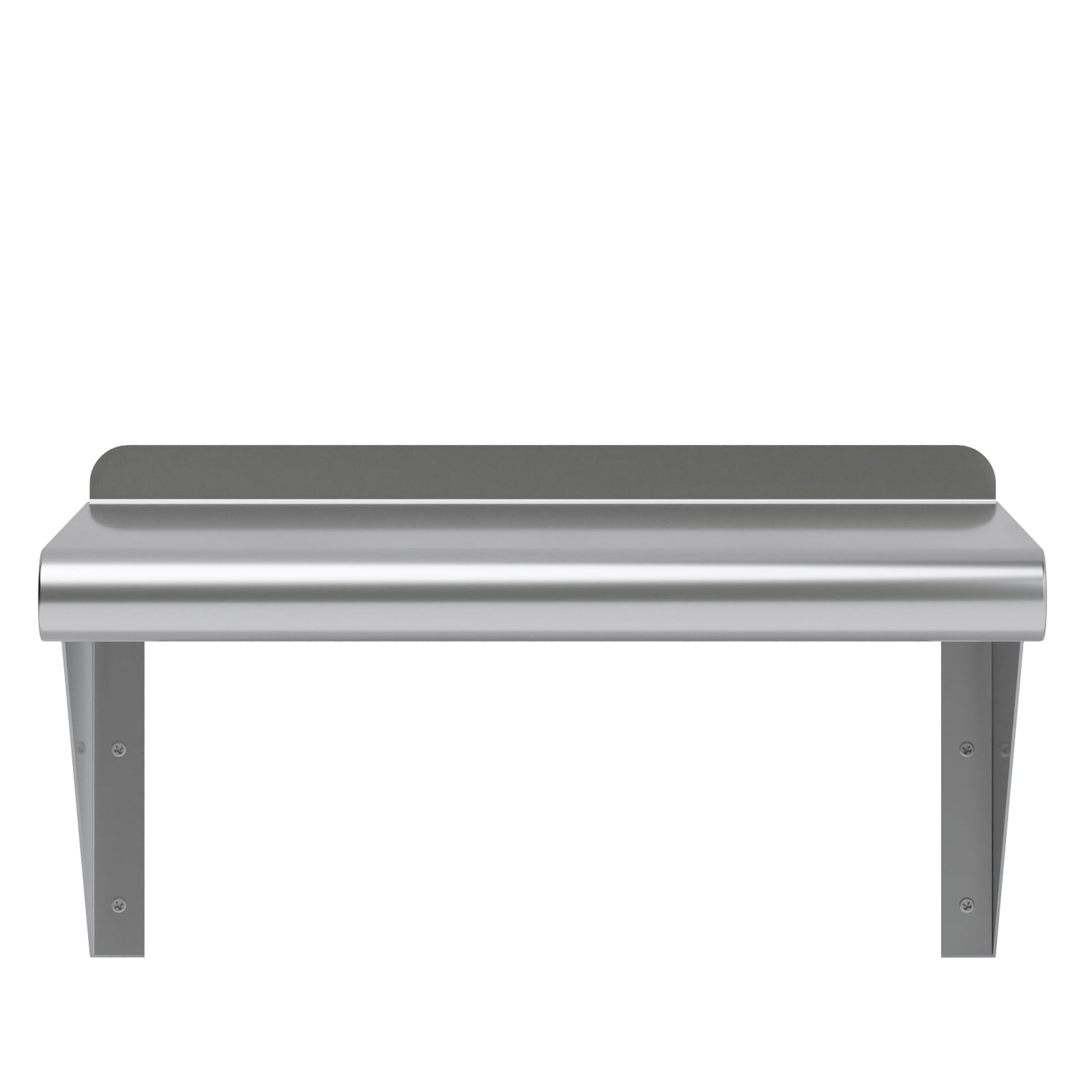 AmGood 10 in. x 16 in. Stainless Steel Wall Shelf | NSF Certified | Appliance & Equipment Metal Shelving | Kitchen, Restaurant, Garage, Laundry, Utility Room