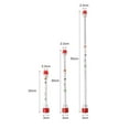 thumbnail image 2 of Costyle Universal Airless Paint Sprayer Spray Gun Tip Extension Pole Rod 20/30/50/75cm, 2 of 5
