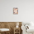 thumbnail image 2 of Autumn Blessings Fern Leaves Nature Holiday Graphic Art Black Framed Art Print Wall Art, 2 of 7