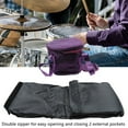 thumbnail image 4 of Bolsa de Almacenamiento de cuencos de Cristal, Estuche de Transporte Portátil Con Cremallera Doble y Bolsillo externo para cuenco de música, 4 of 7