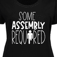 thumbnail image 4 of Inktastic Some Assembly Required Left Leg Amputee Women's Plus Size T-Shirt, 4 of 5
