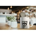 thumbnail image 6 of MUGBREW 11 Oz Ceramic Tea Cup Coffee Mug, Nursery Baby Raccoon Kits, 6 of 7