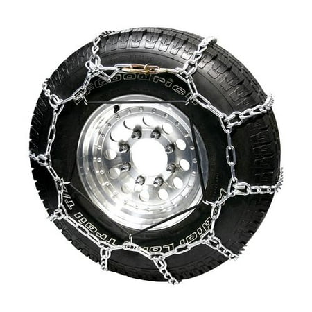 Peerless Truck Tire Chains with Rubber Tighteners,