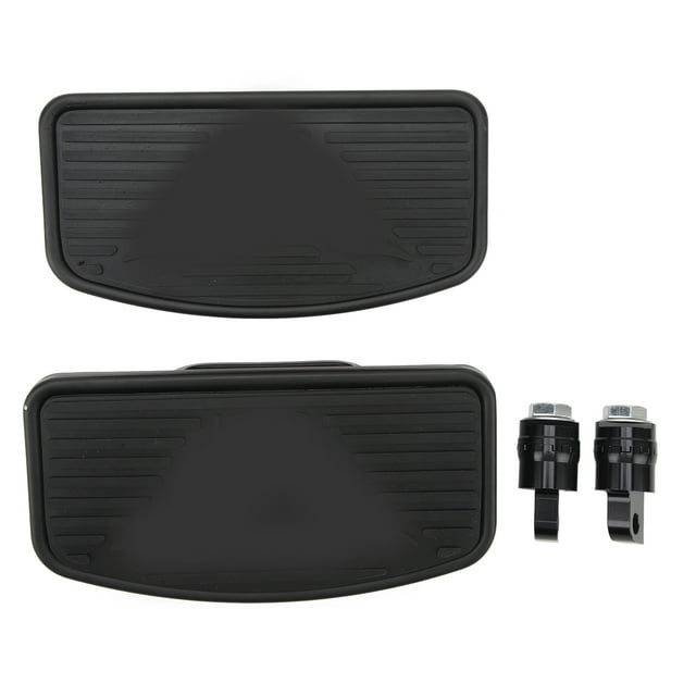 Motorcycle Foot Rest Pedal, Enhanced Safety 1 Pair High Stability Rear Passenger Floorboard Aluminium for 883 1200