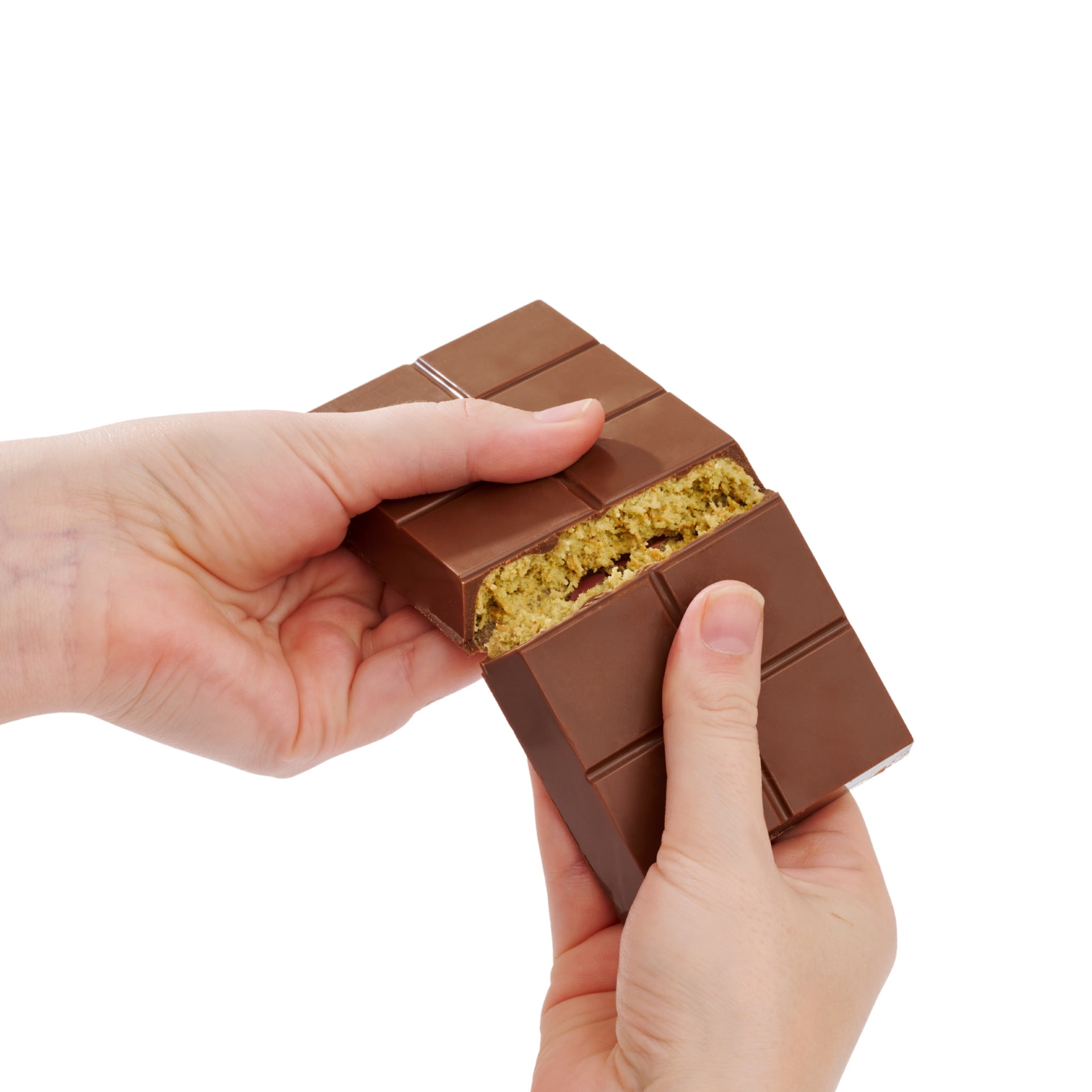 Meronne Premium Dubai Chocolate Bar - Milk Chocolate With Pistachio Cream  Kadayif - 7oz