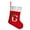 G, variant on Festive Sock for Christmas Tree & Front Door, Holiday Party Treat Bag with Soft Cloth Mantel Display Decor