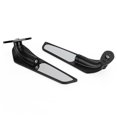 thumbnail image 5 of Bailey Adjustable Wing Fin Rearview Mirrors For Kawasaki Ninja 250 300 400 650 13-21, 5 of 9
