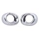 thumbnail image 5 of 2pcs For Mitsubishi Outlander 2013 2014 Chrome Front Fog Light Cover, 5 of 5
