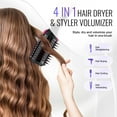 thumbnail image 5 of Vevor TYXJFRFSYTCT1JGYPV1 2.95 in. Ionic Hair Blow Dryer Brush & Styler with Oval Barrel, 5 of 11