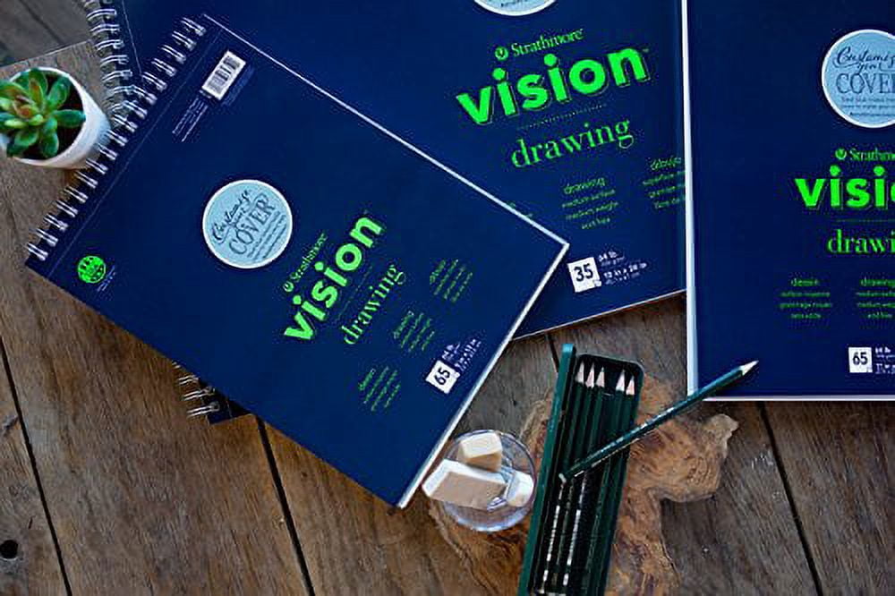 Strathmore Vision Drawing Paper Pad, 35 Sheets, 18 in x 24 in