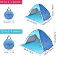 thumbnail image 4 of Outdoor Camping Tent Pop-up Fun-Play Tent Automatic Instant Tent UV, 4 of 8