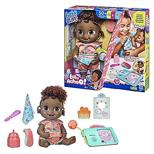 Baby Alive Lulu Achoo Doll, 12-Inch Interactive Doctor Play Toy with Lights, Sounds, Movem Baby Alive Baby Alive