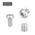 thumbnail image 3 of M5x12mm Torx Security Machine Screws, 20 Pack 316 Stainless Steel Pan Head Tamper Proof Screw Fasteners Bolts, 3 of 5