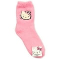 thumbnail image 3 of Hello Kitty Women's Cozy Crew Socks with Faux Fur Patch, 2-Pack, Size 4-10, 3 of 9