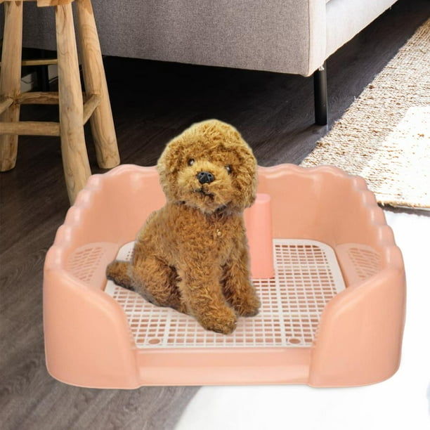 Indoor dog potty with cheap sides