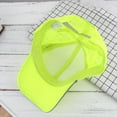 thumbnail image 3 of 1 Pce Casquette de Baseball avec Réflexion Visible Sécurité Extérieure (Jaune), 3 of 9