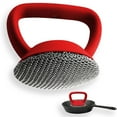 thumbnail image 3 of Brosse à Récurer en Fonte Brosse à Récurer en Fonte en Acier Inoxydable 316 avec Poignée Brosse en Laine d'Acier Brosse à Récurer en Cotte de Mailles Bru, 3 of 6
