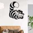thumbnail image 2 of Cuadro Decorativo de Metal con Diseño El Gato de Cheshire Extra grande, 2 of 4