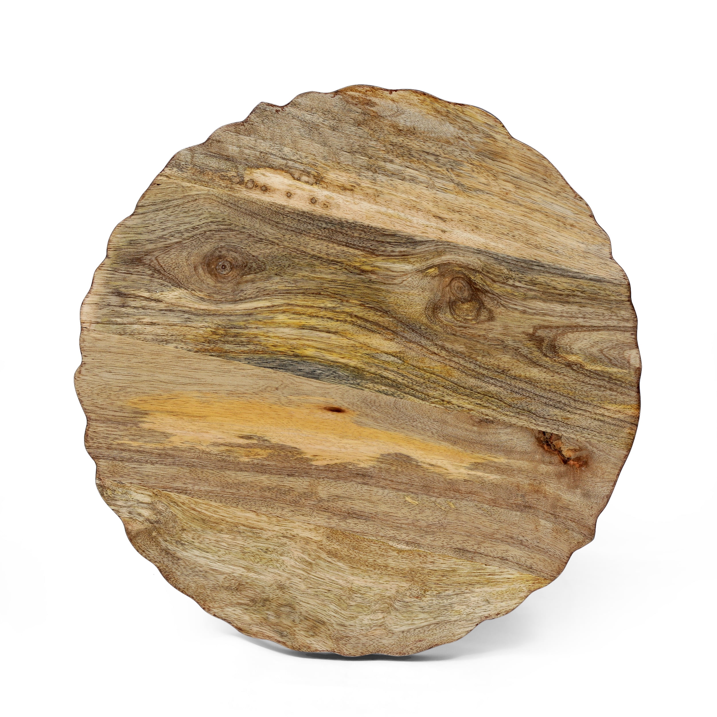 Noble House Rooker Mango Wood End Table (Set of 2), Natural