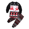 thumbnail image 4 of Conjunto de pijama de algodón para niños, ropa de dormir de árbol de dinosaurio, Halloween y Navidad, 4 of 4