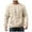 01 Beige, variant on Fewfanhot Mens Shirts Cable Knit Pullover Long Sleeve Crewneck Sweater Casual Soft Knitted Sweater with Ribbing Edge